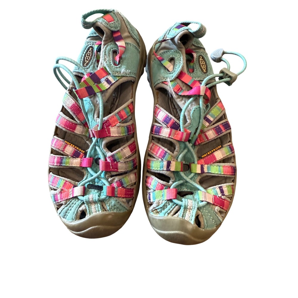 KEEN‎ Girls' Waterproof Sandals Multi Color Sport Hiking Shoes
